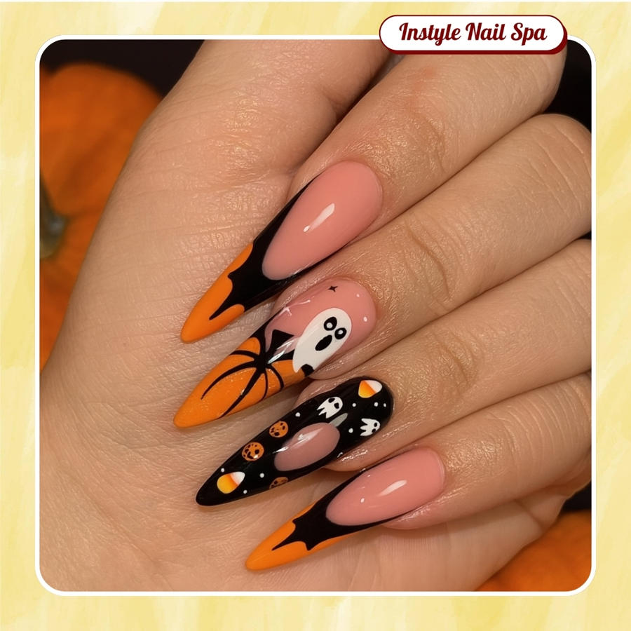 Halloween nail design